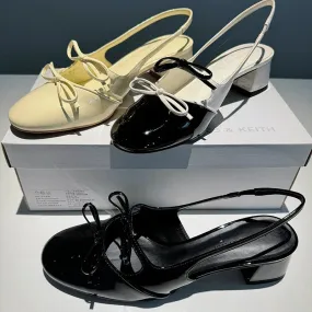 binfenxie  -  Designer Summer Open Toe Woman Sandals Fashion Elegant Butterfly-knot Shoes Ladies Outdoor Party Dress Pumps