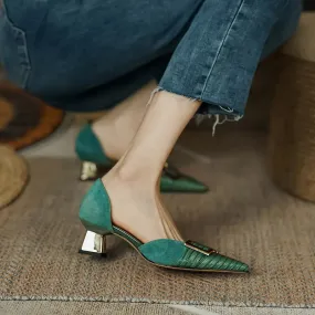 binfenxie  -  New Fashion Genuine Leather Shoes Women High Heels Party Wedding Shoes Spring Summer Pumps Ladies Shoes Heels for Women