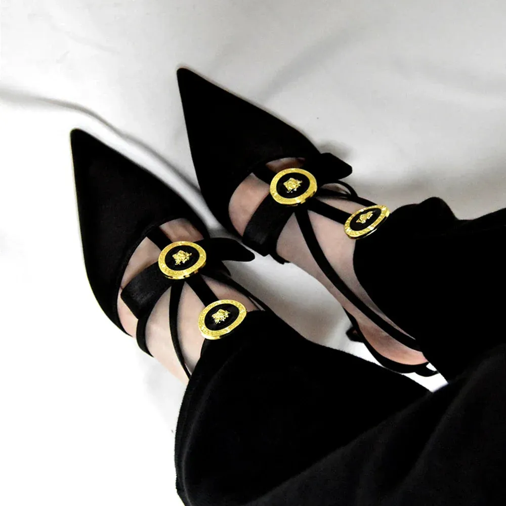 binfenxie  -  Pointed Toe Pumps Designer Kitten Heels Women Luxury Shoes Elegant Bow High Heels Pink Black Party Wear 2024 Big Size
