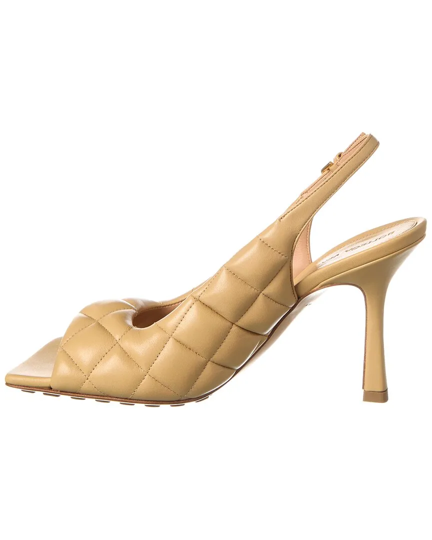 Bottega Veneta Padded Leather Slingback Sandal
