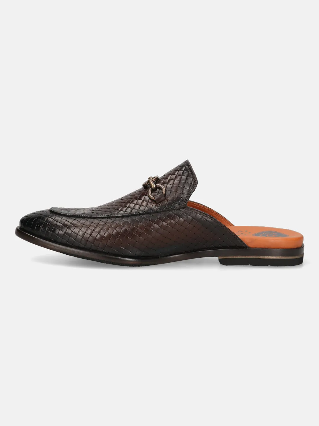 bugatti Brown Premium Leather Slip-ons Formal