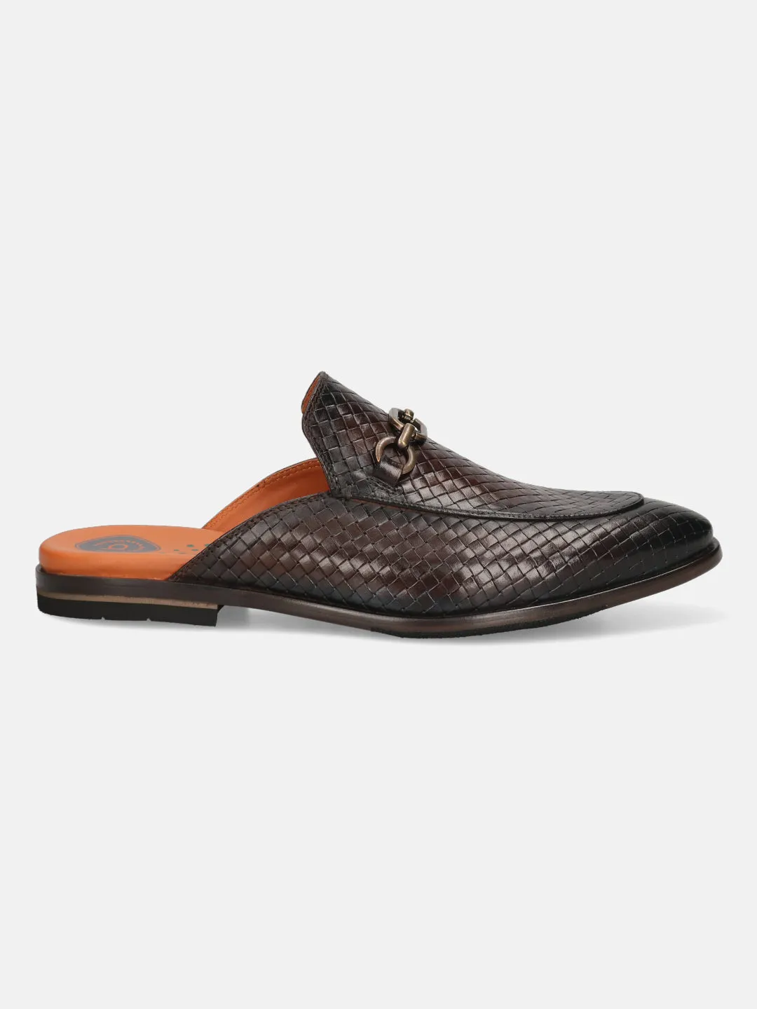 bugatti Brown Premium Leather Slip-ons Formal