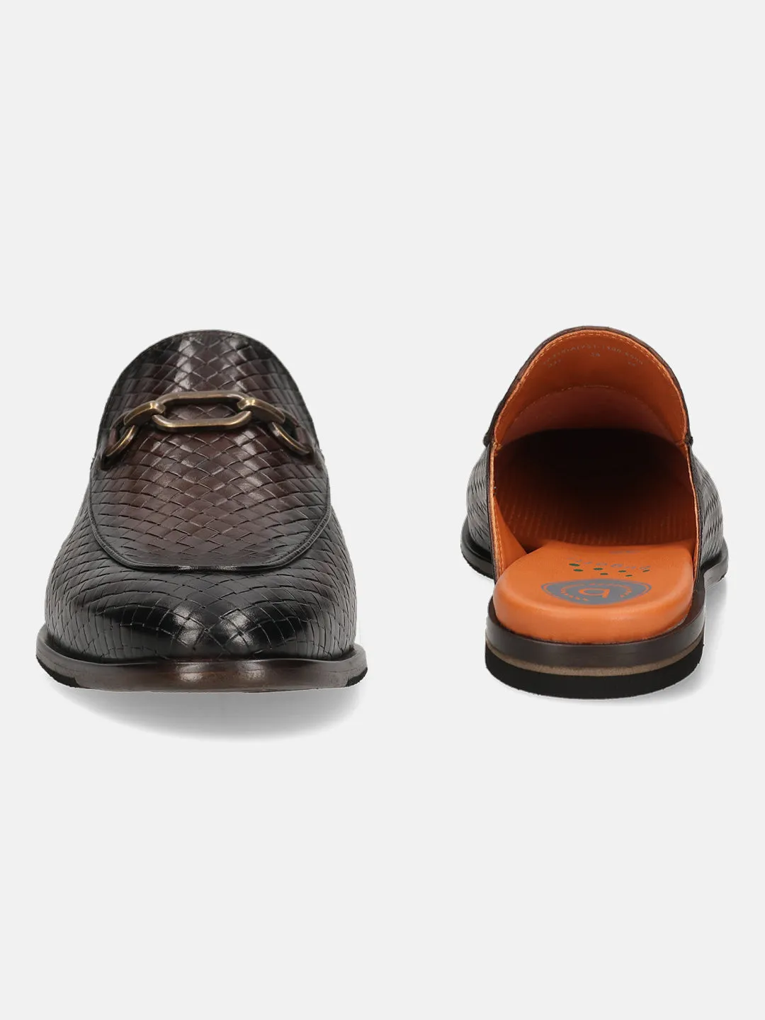 bugatti Brown Premium Leather Slip-ons Formal