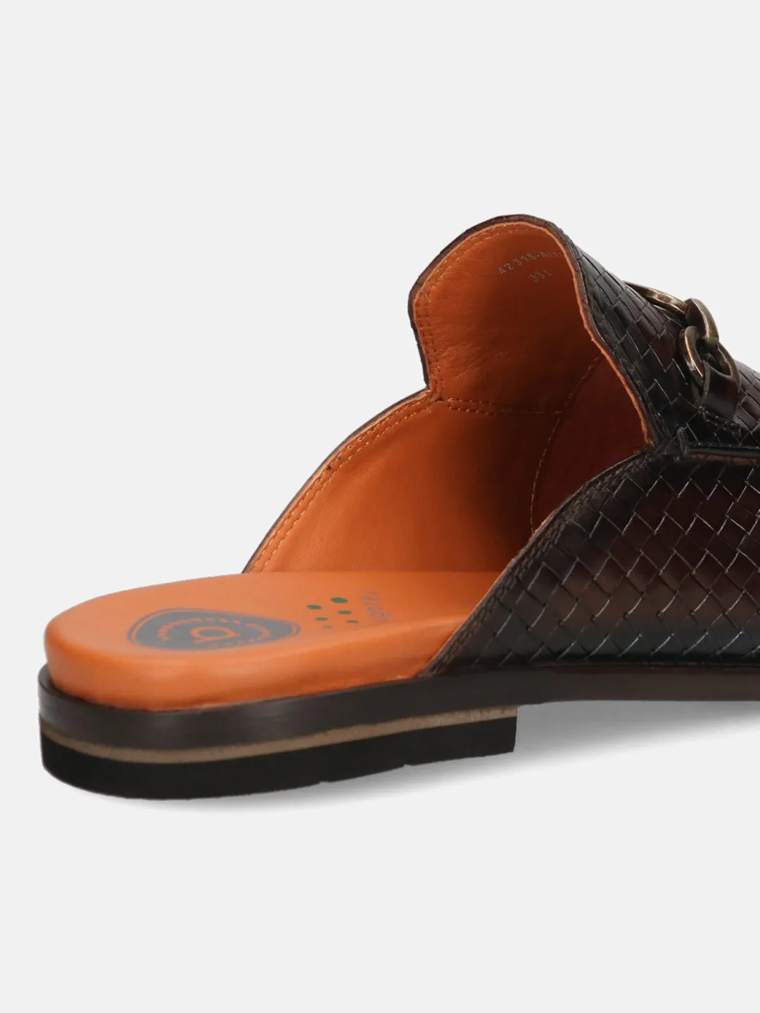 bugatti Brown Premium Leather Slip-ons Formal