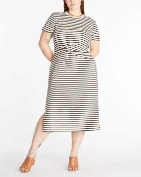 Chandan Dress | Cream/Black