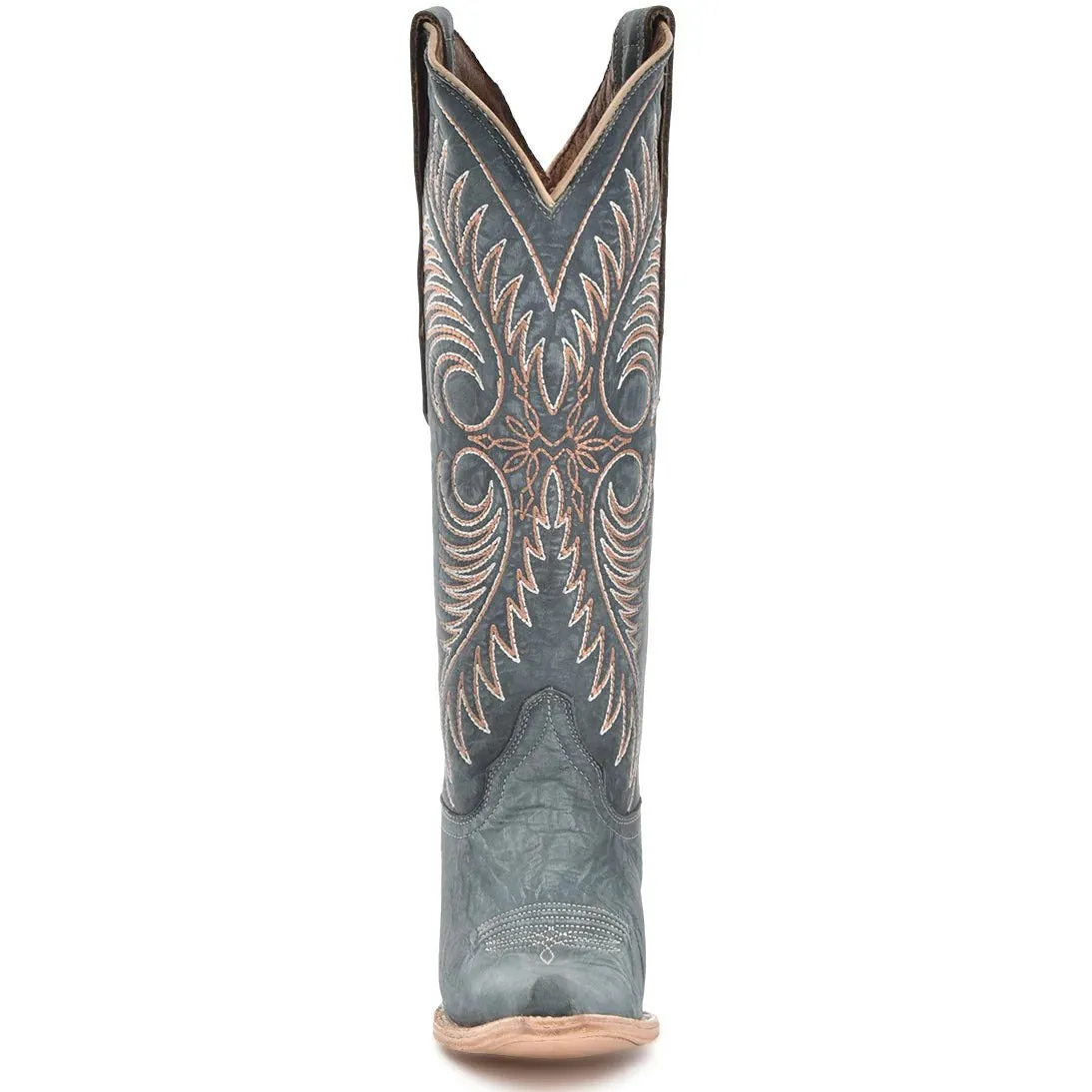 Circle G Women's Distressed Embroidery Cowgirl Boots
