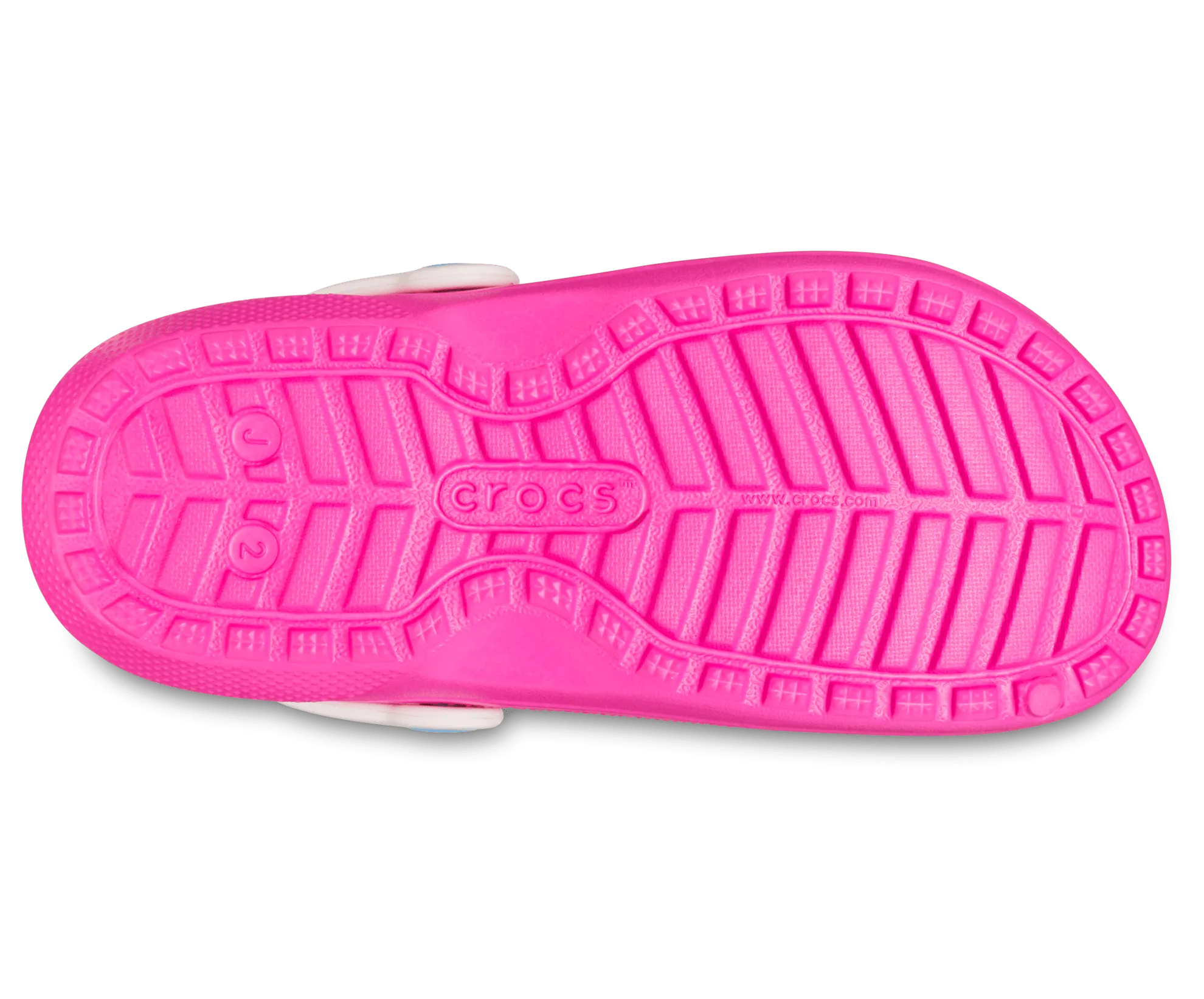 CROCS Kids Classic Lined Clog - Pink Crush