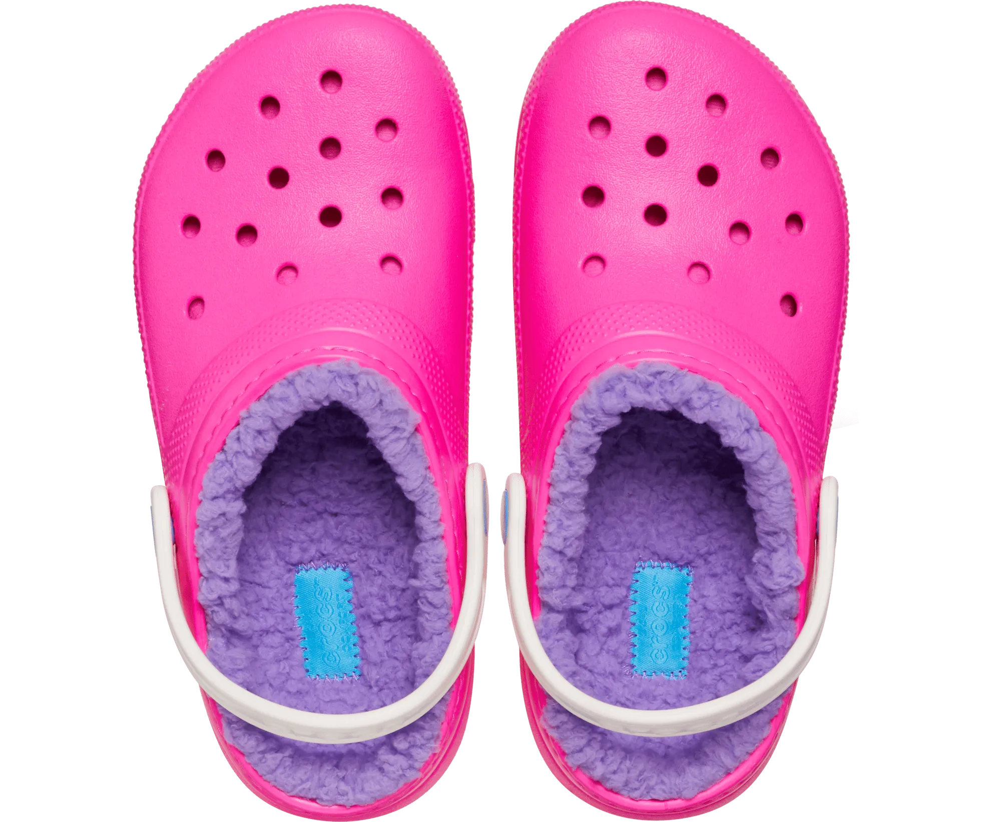 CROCS Kids Classic Lined Clog - Pink Crush