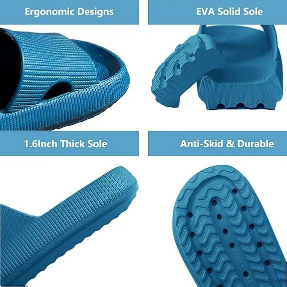 Cushioned Slippers - Perfect for Indoor and Outdoor Use