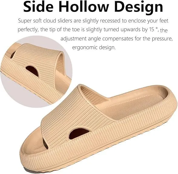 Cushioned Slippers - Perfect for Indoor and Outdoor Use