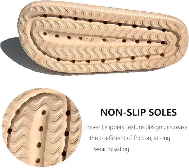 Cushioned Slippers - Perfect for Indoor and Outdoor Use