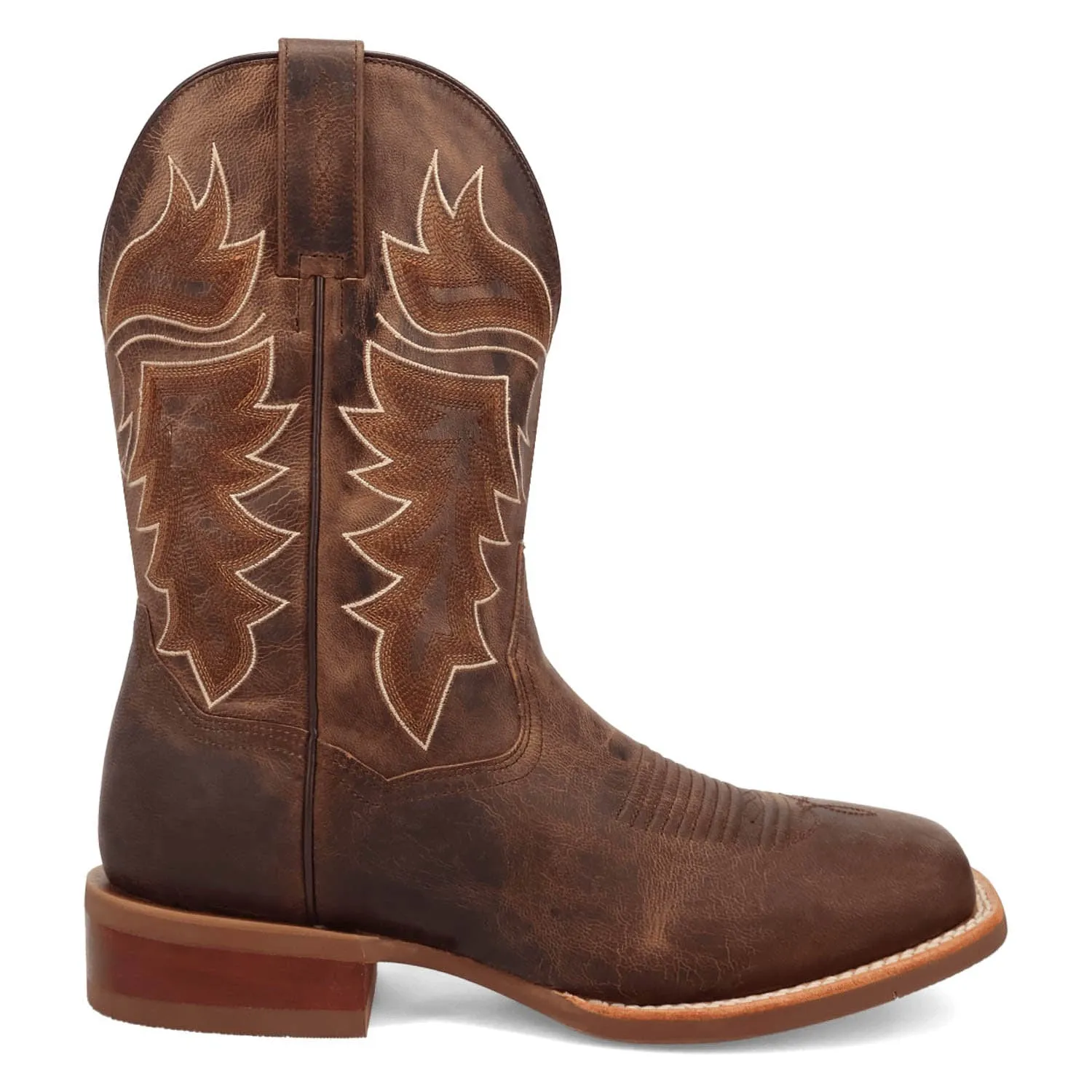 Dan Post Mens Morris Tan Leather Cowboy Boots