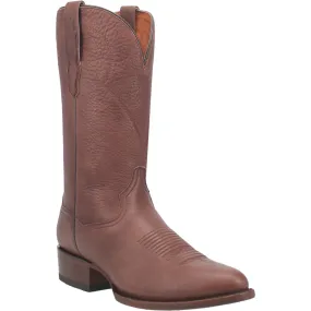 Dan Post Mens Pike Brown Leather Cowboy Boots 11 D