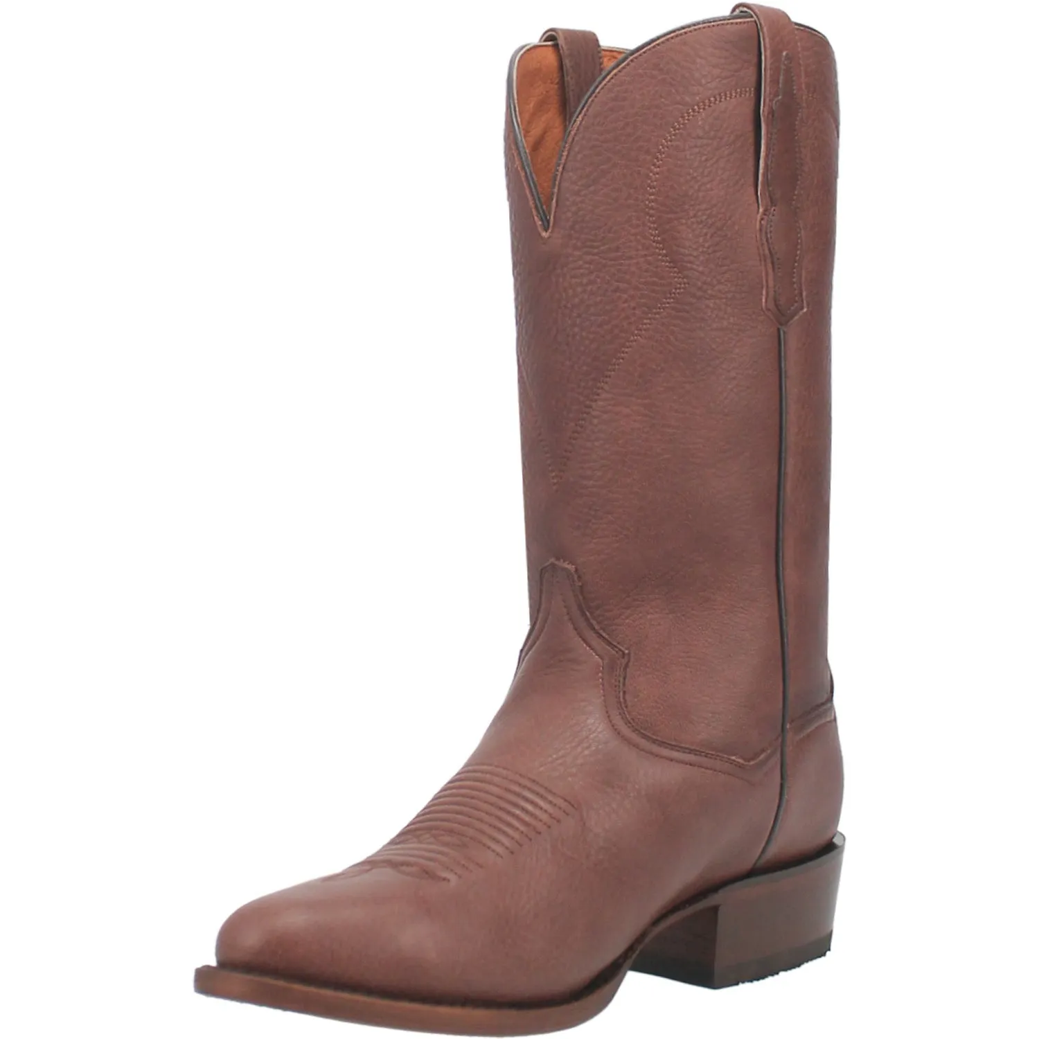Dan Post Mens Pike Brown Leather Cowboy Boots 11 D