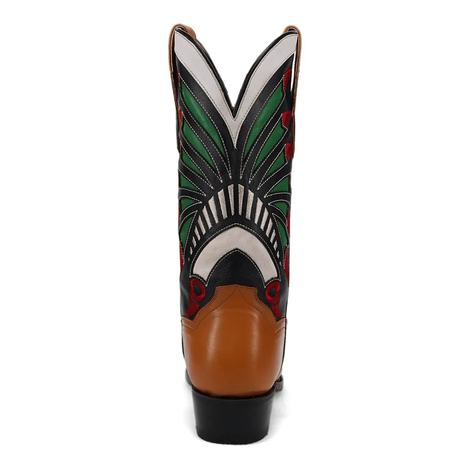 Dan Post Mens Ronan Tan/Multi Leather Cowboy Boots