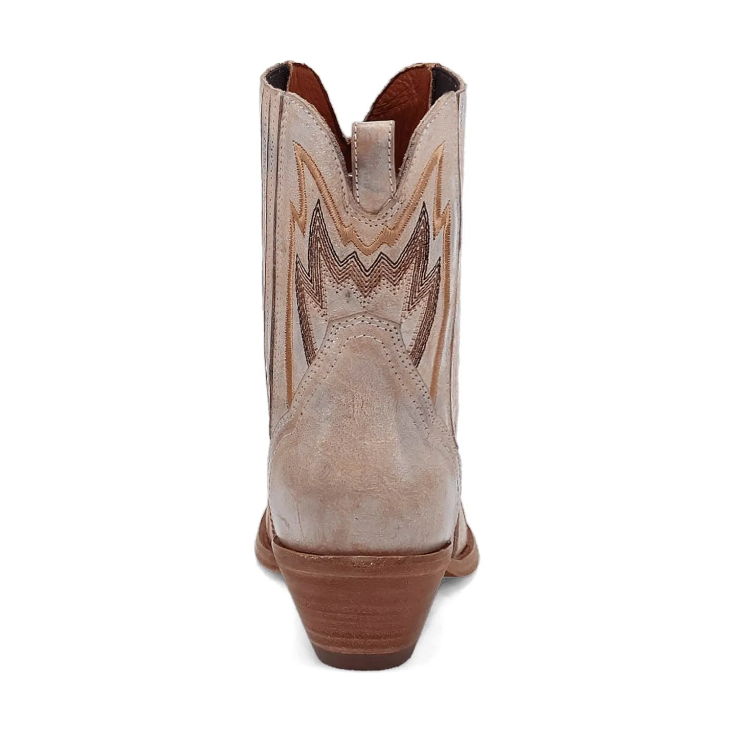 Dan Post Womens Bristolie Bone Leather Ankle Boots 7 M