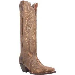 Dan Post Womens Silvie Brown Leather Fashion Boots 9.5 M