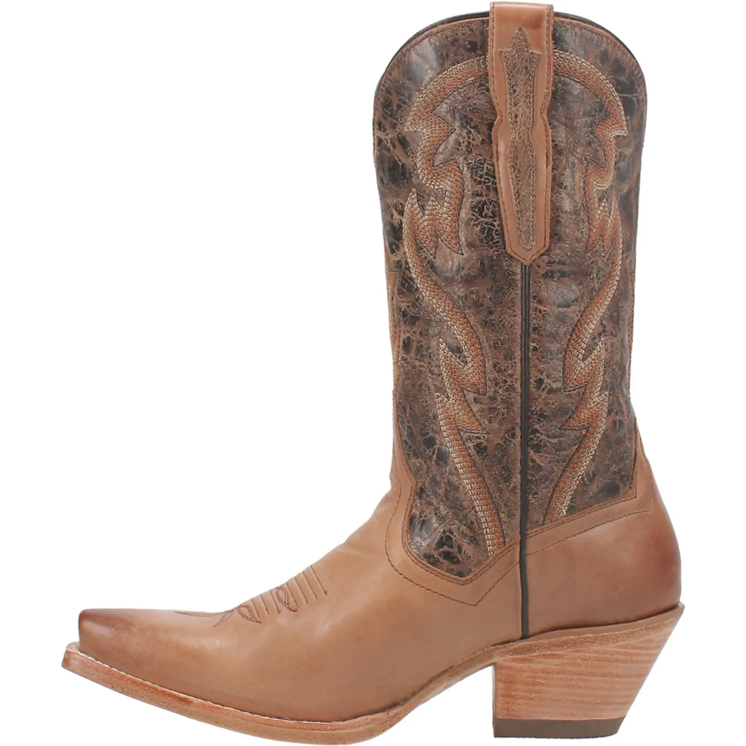 Dan Post Womens Tria Grey Leather Cowboy Boots 10 M