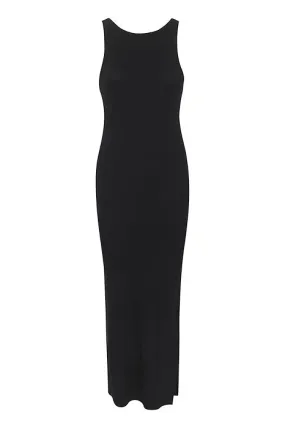 DrewGZ SL Reversible Long Dress  - Black