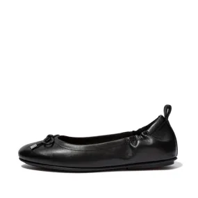 FitFlop Allegro Bow Leather Ballerinas