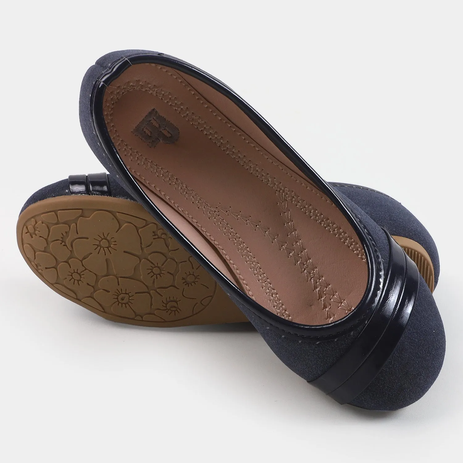 Girls Pumps 910-32-NAVY