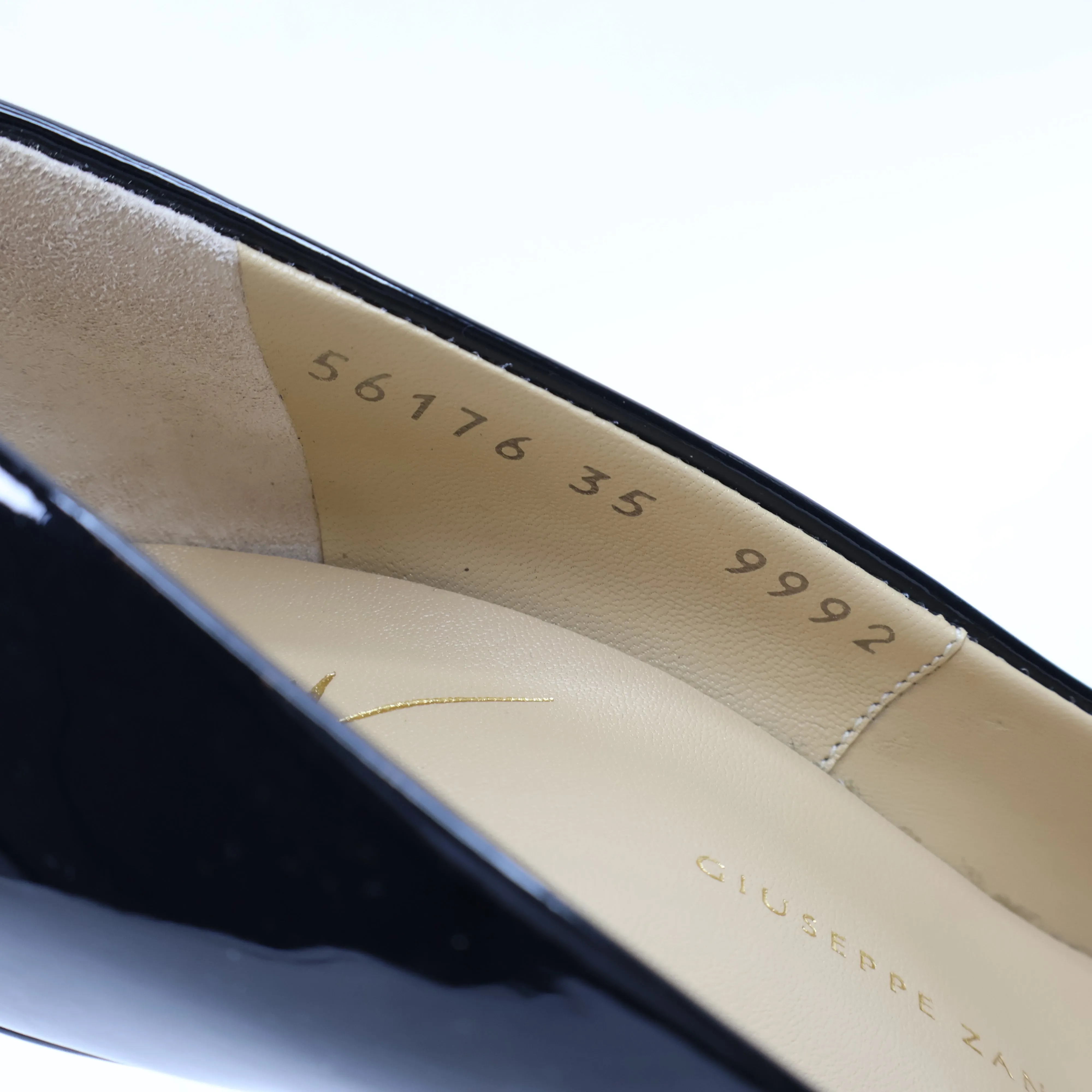 Giuseppe Zanotti Patent Pumps Black 35