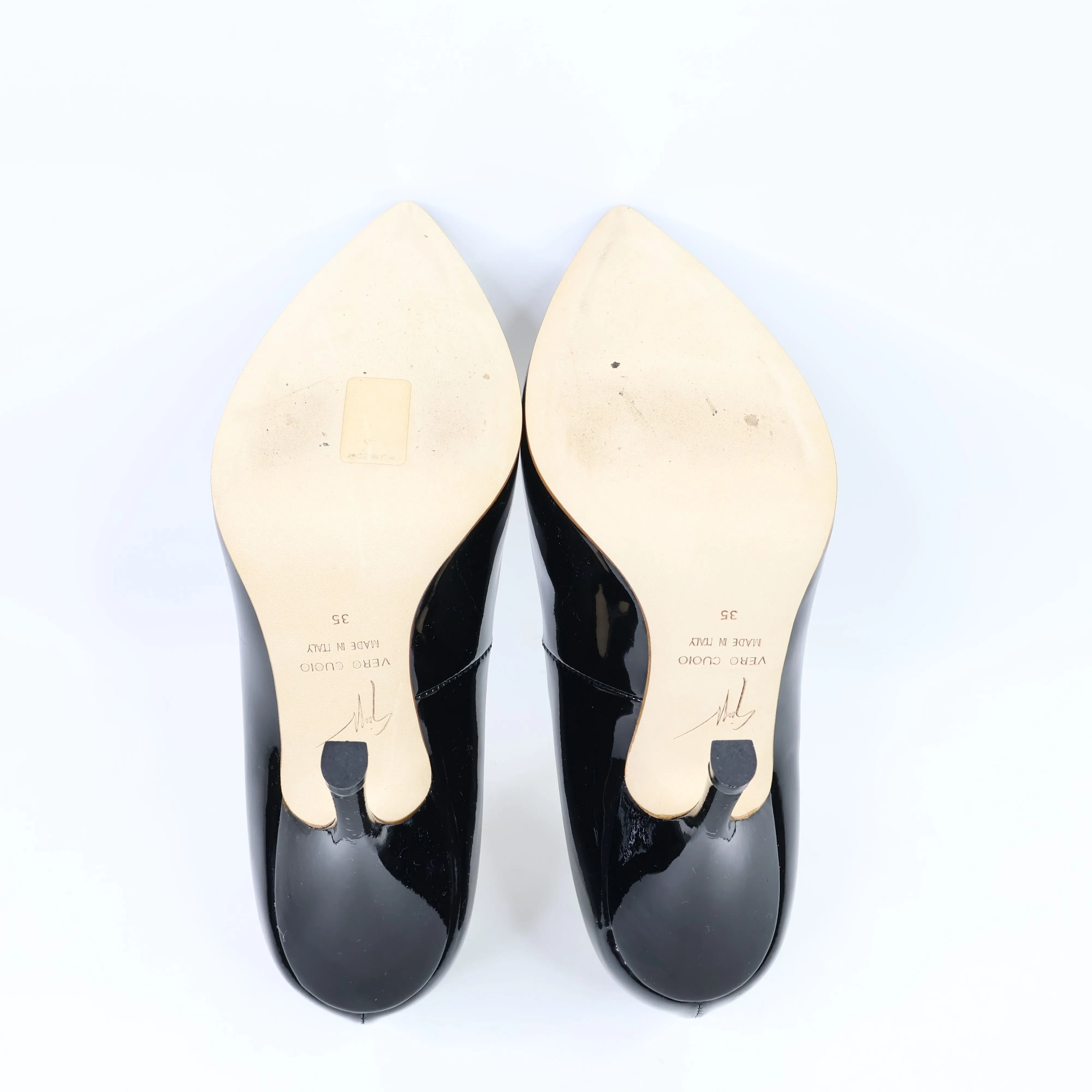 Giuseppe Zanotti Patent Pumps Black 35