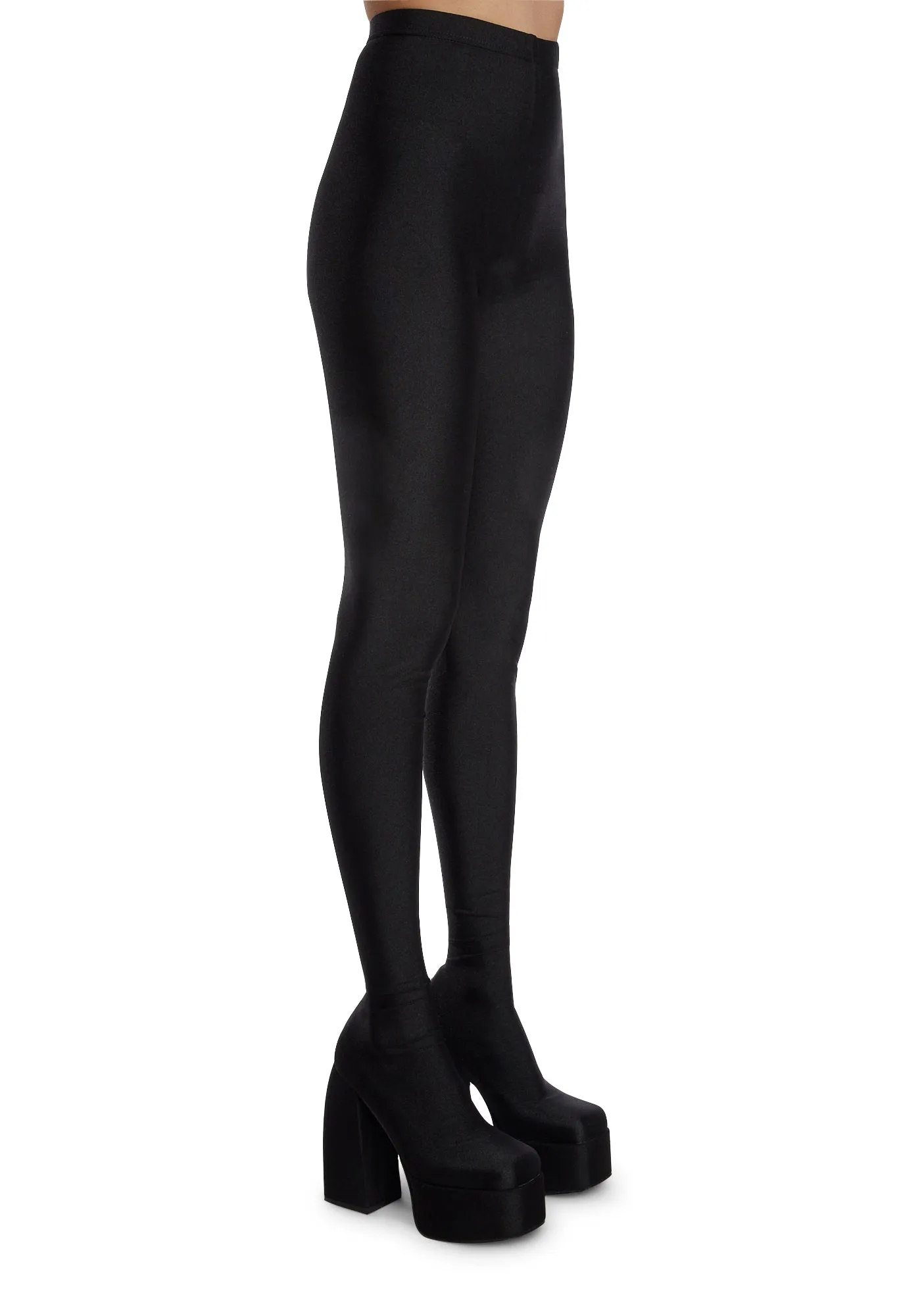 Heyhey Platform Pant Boots - Black