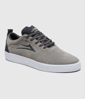 Lakai Bristol Skate Shoes Grey Suede