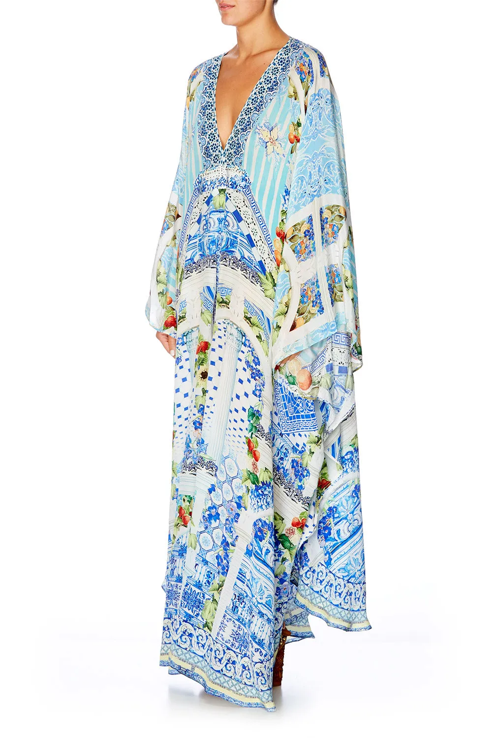 LONG KAFTAN WITH WAIST TAB A NIGHT TO REMEMBER