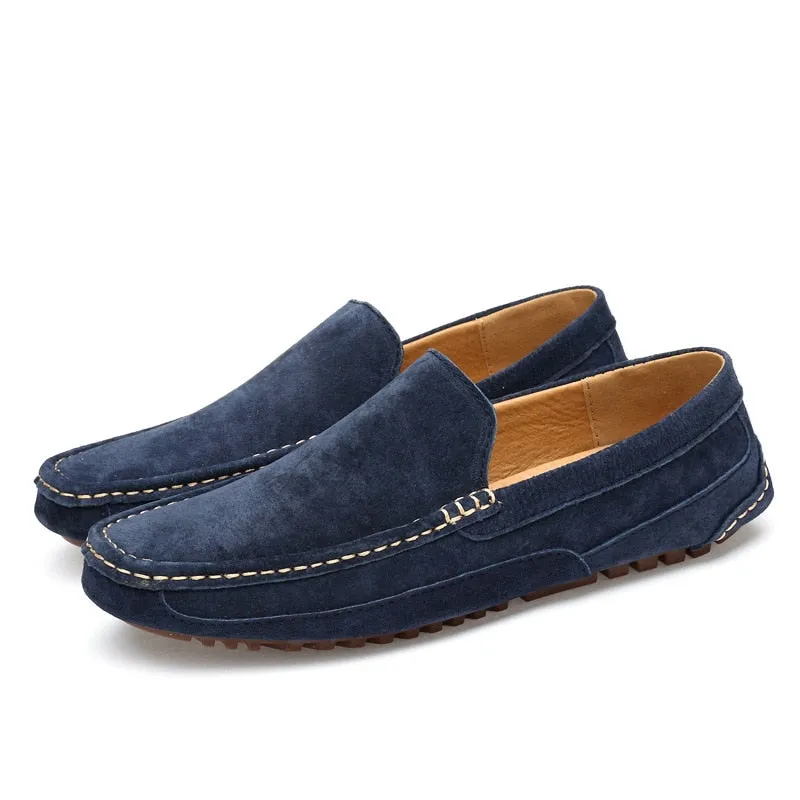 Mens Dress Shoes Suede Men's Loafers Casual Shoes