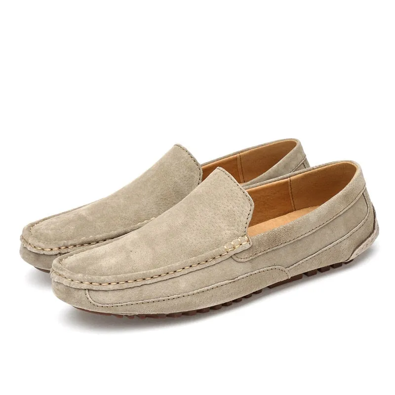 Mens Dress Shoes Suede Men's Loafers Casual Shoes