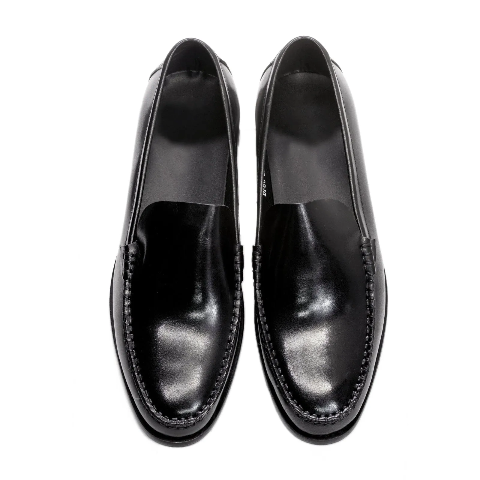 Men's Leather Shoes Leather Custom New Slip-on Leather Shoes Men Gentleman Business Casual Loafers Office Simplicity