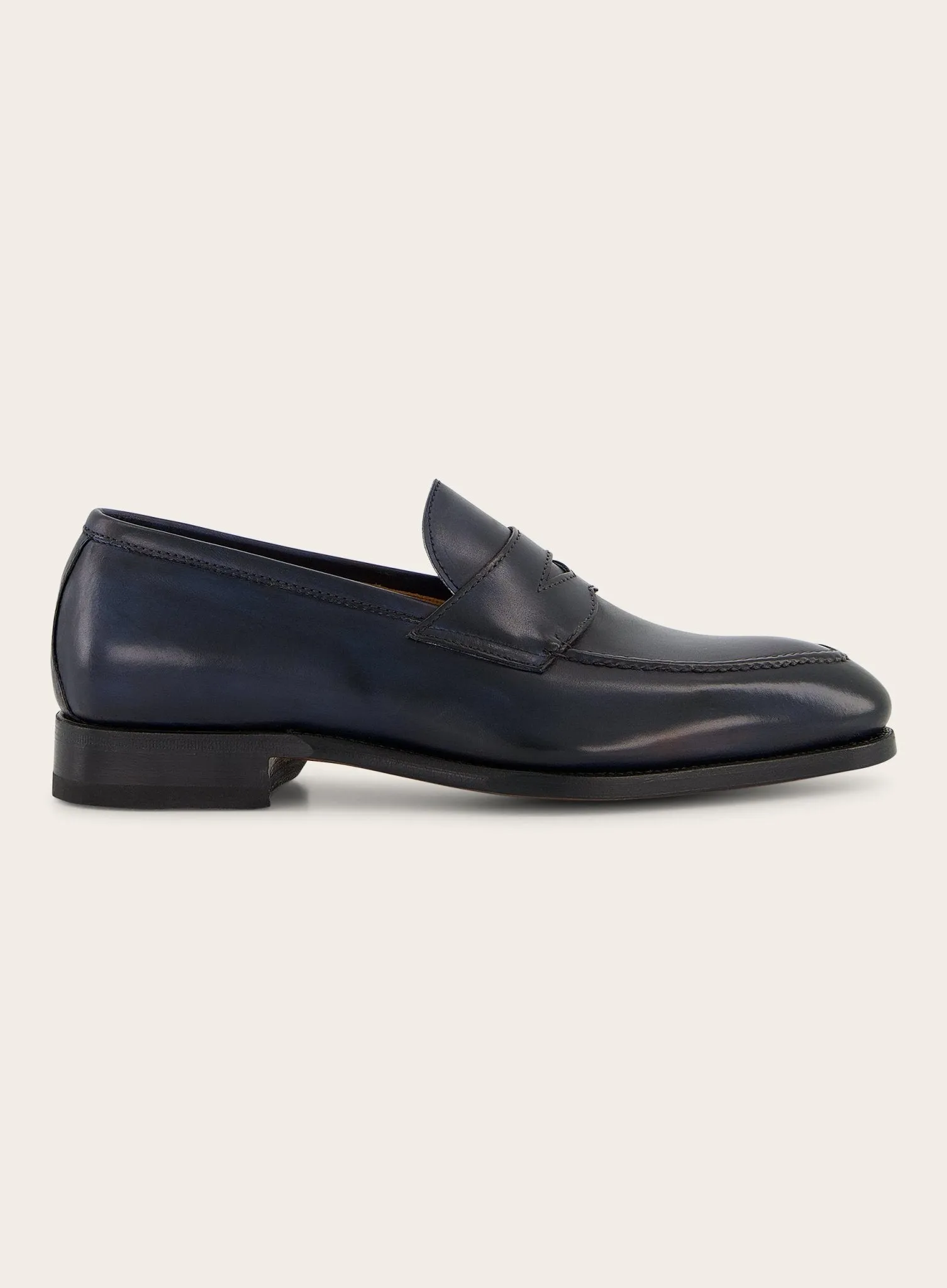 Principe penny loafers van leer