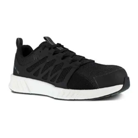 REEBOK WORK COMPOSITE TOE FUSION FLEX WEAVE BLACK - MENS
