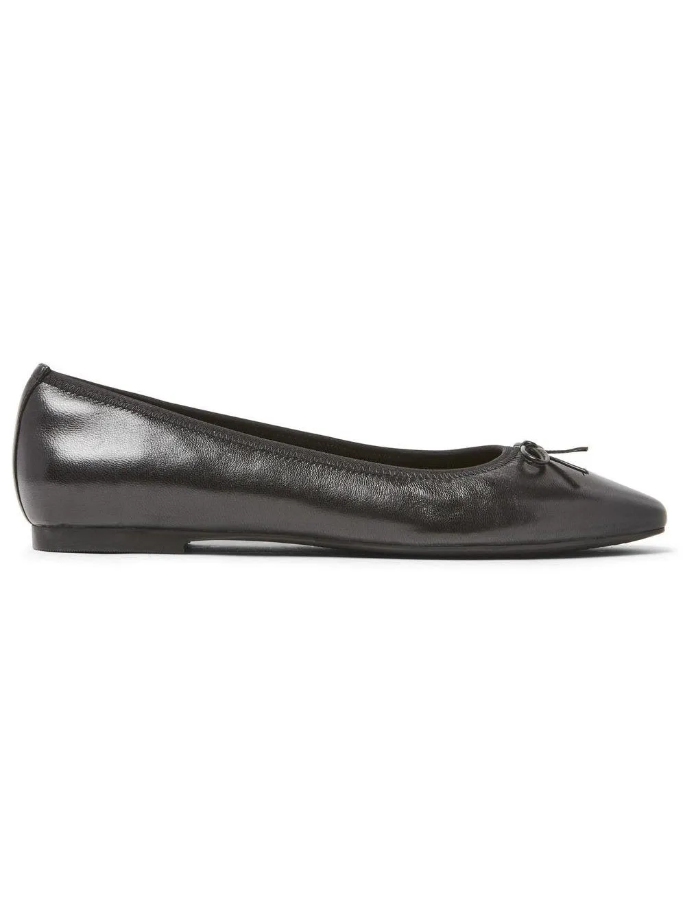 Rockport Womne's Total Motion Laylani Ballet Flat Black CI2234