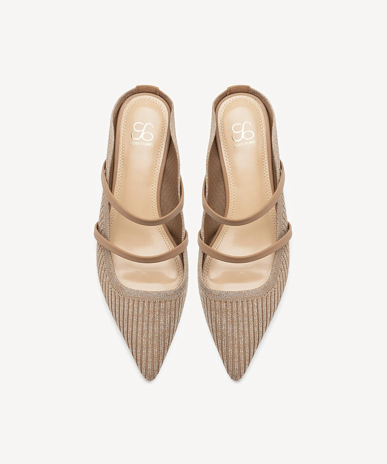 SoftWave Cut Out Block Heeled Mules leopard