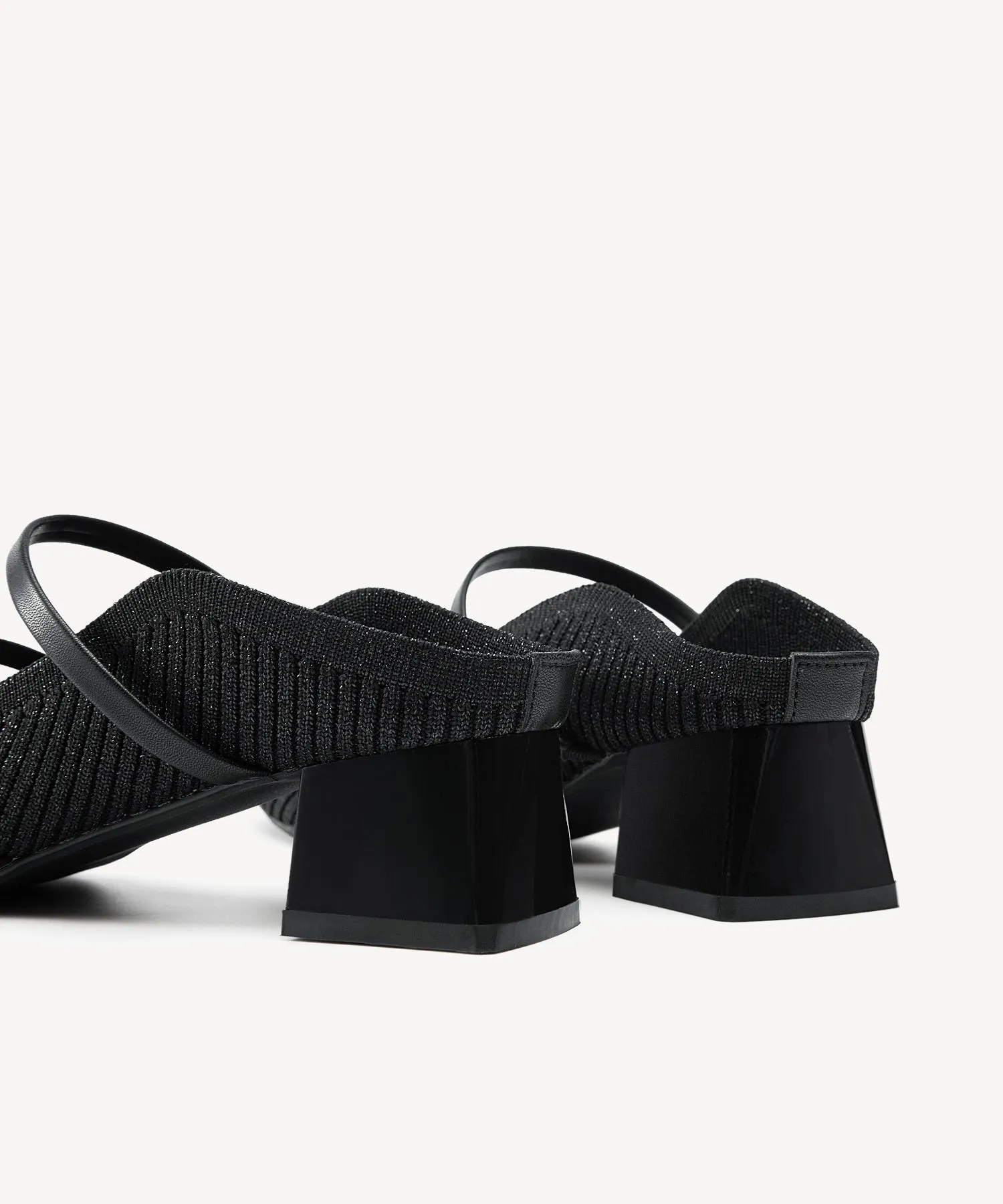 SoftWave Cut Out Block Heeled Mules leopard