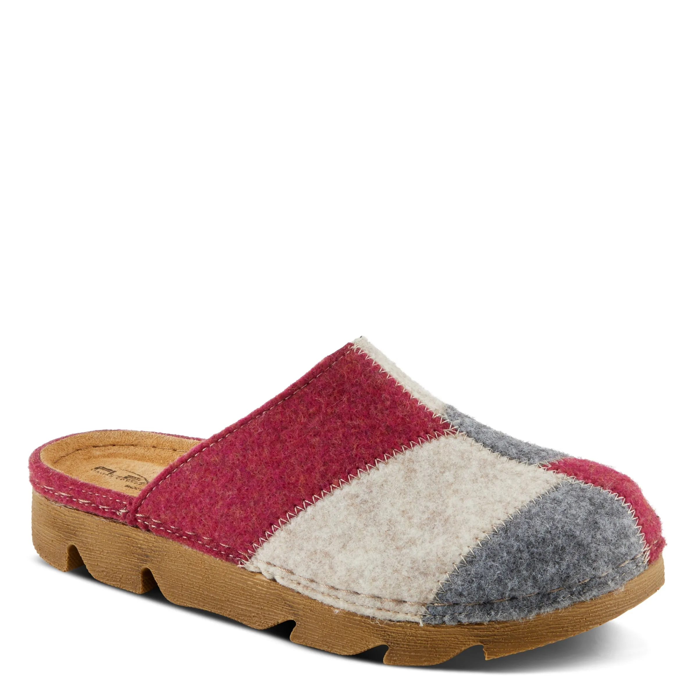 Spring Step Shoes Flexus Patchy Women's Ultra Comfortable Slippers