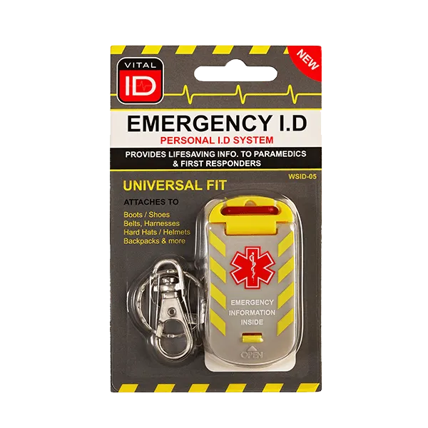 VITAL ID UNIVESAL FIT ID TAG WSID-05