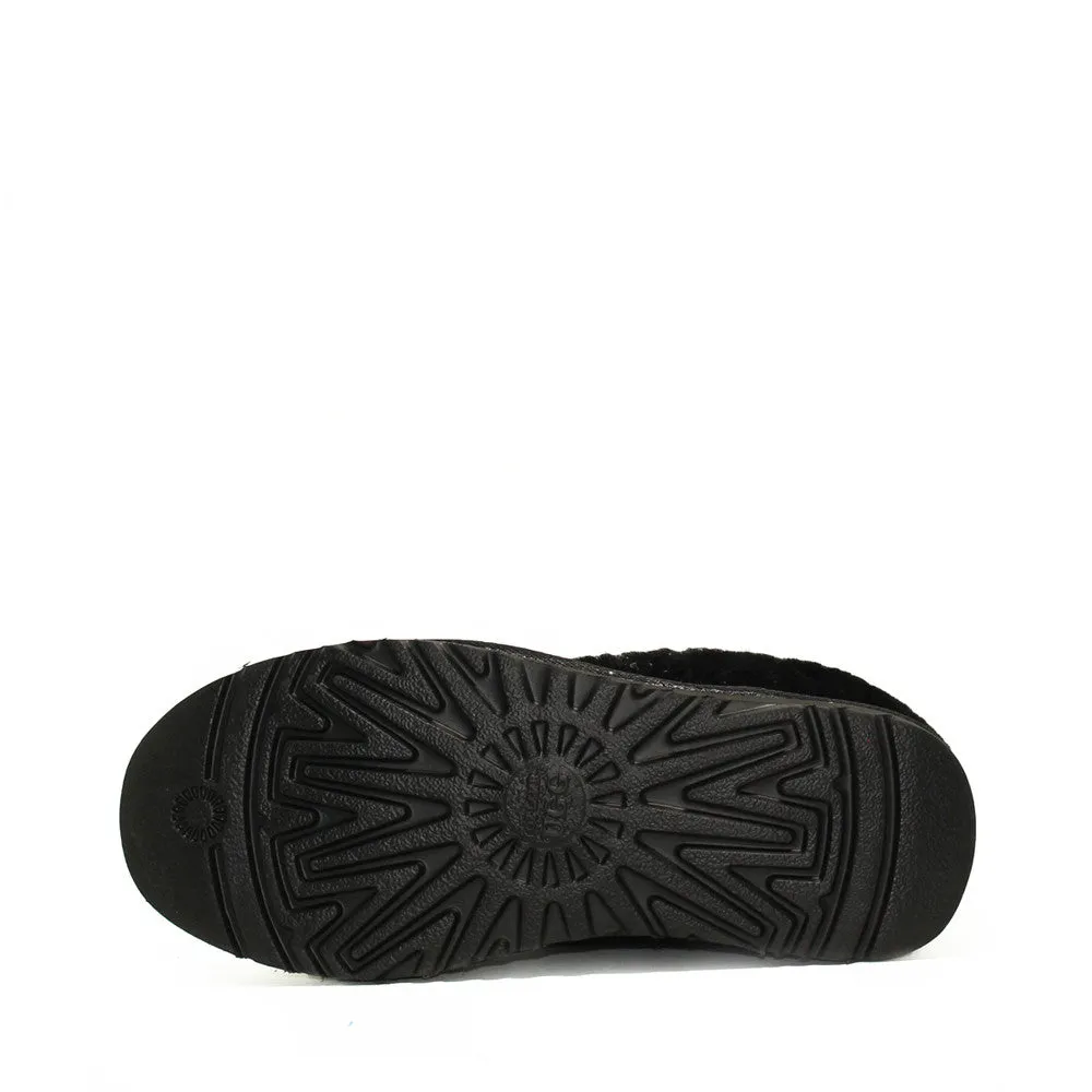 Wool Ugg Slippers - Black